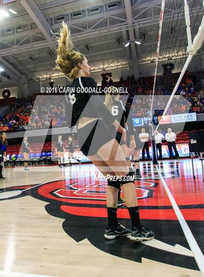 Thumbnail 3 in Louisburg vs. Community School of Davidson (NCHSAA 1A Final) photogallery.