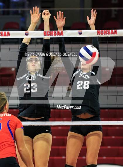 Thumbnail 1 in Louisburg vs. Community School of Davidson (NCHSAA 1A Final) photogallery.