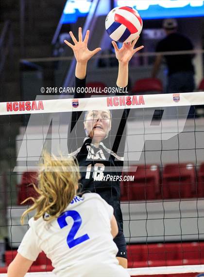 Thumbnail 2 in Louisburg vs. Community School of Davidson (NCHSAA 1A Final) photogallery.