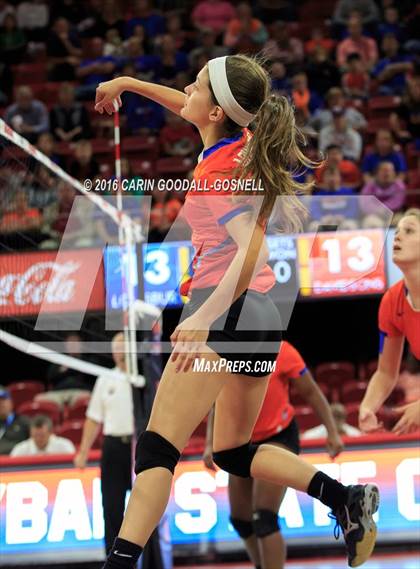 Thumbnail 2 in Louisburg vs. Community School of Davidson (NCHSAA 1A Final) photogallery.