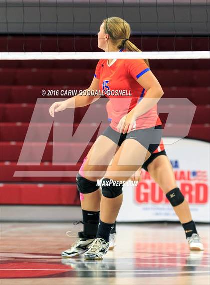 Thumbnail 3 in Louisburg vs. Community School of Davidson (NCHSAA 1A Final) photogallery.