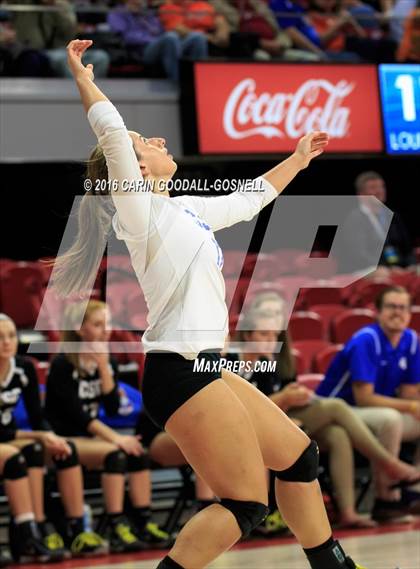Thumbnail 1 in Louisburg vs. Community School of Davidson (NCHSAA 1A Final) photogallery.