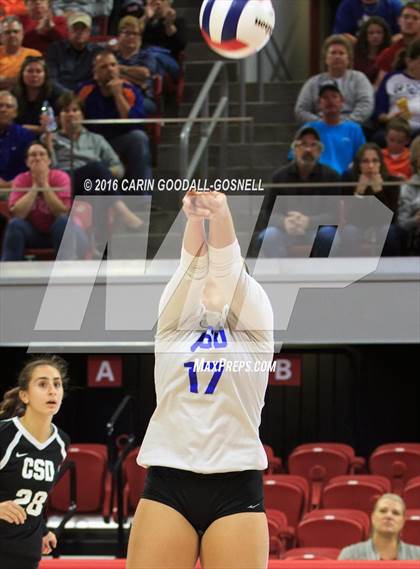 Thumbnail 3 in Louisburg vs. Community School of Davidson (NCHSAA 1A Final) photogallery.