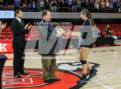 Thumbnail 1 in Louisburg vs. Community School of Davidson (NCHSAA 1A Final) photogallery.