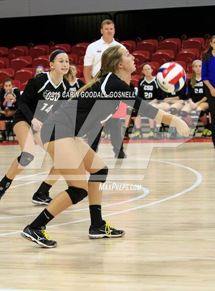 Thumbnail 3 in Louisburg vs. Community School of Davidson (NCHSAA 1A Final) photogallery.