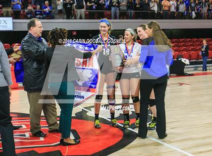 Thumbnail 2 in Louisburg vs. Community School of Davidson (NCHSAA 1A Final) photogallery.
