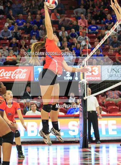 Thumbnail 1 in Louisburg vs. Community School of Davidson (NCHSAA 1A Final) photogallery.