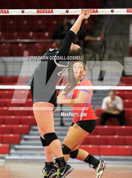 Thumbnail 1 in Louisburg vs. Community School of Davidson (NCHSAA 1A Final) photogallery.