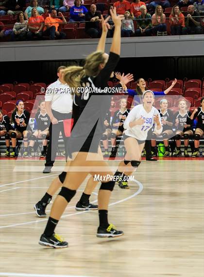 Thumbnail 1 in Louisburg vs. Community School of Davidson (NCHSAA 1A Final) photogallery.