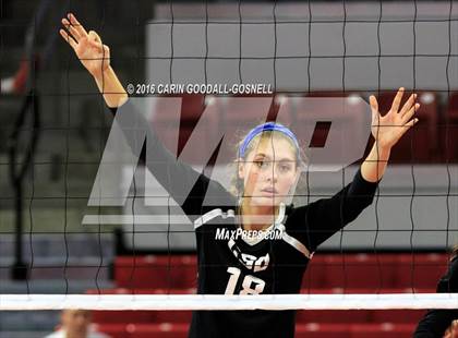 Thumbnail 3 in Louisburg vs. Community School of Davidson (NCHSAA 1A Final) photogallery.