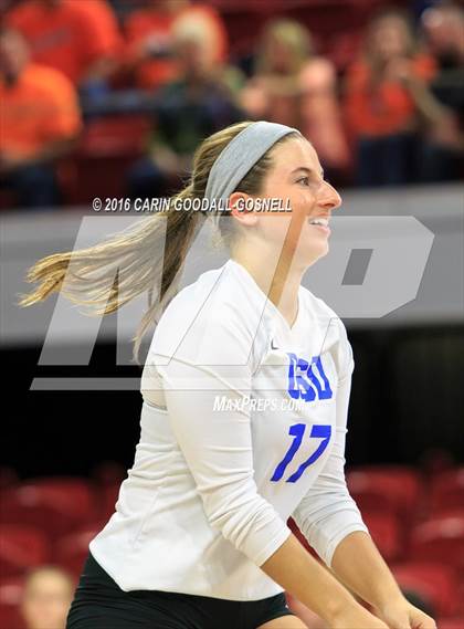 Thumbnail 3 in Louisburg vs. Community School of Davidson (NCHSAA 1A Final) photogallery.