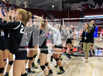 Thumbnail 2 in Louisburg vs. Community School of Davidson (NCHSAA 1A Final) photogallery.