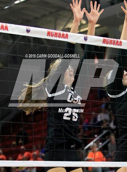 Thumbnail 1 in Louisburg vs. Community School of Davidson (NCHSAA 1A Final) photogallery.