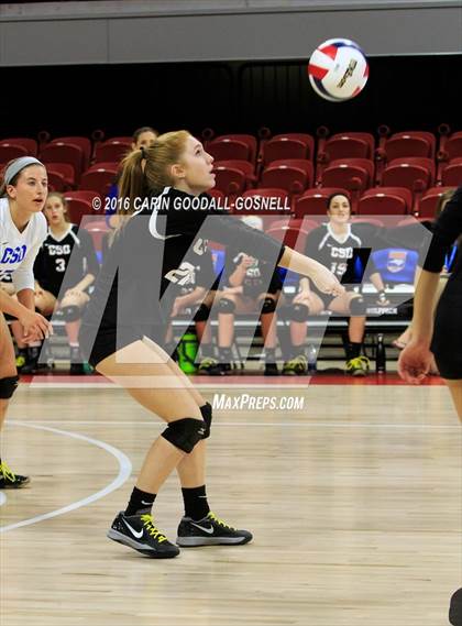 Thumbnail 1 in Louisburg vs. Community School of Davidson (NCHSAA 1A Final) photogallery.