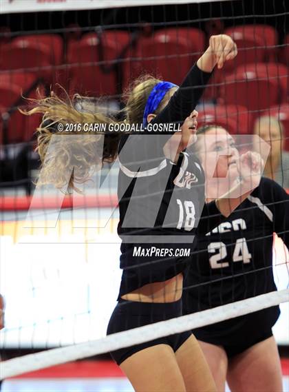 Thumbnail 1 in Louisburg vs. Community School of Davidson (NCHSAA 1A Final) photogallery.