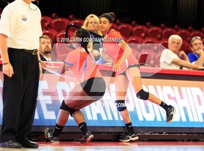 Thumbnail 2 in Louisburg vs. Community School of Davidson (NCHSAA 1A Final) photogallery.