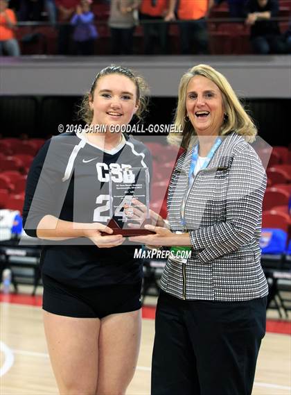 Thumbnail 3 in Louisburg vs. Community School of Davidson (NCHSAA 1A Final) photogallery.