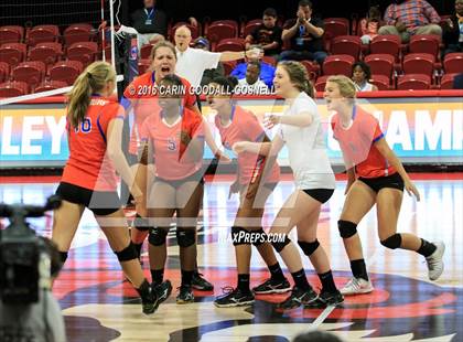 Thumbnail 2 in Louisburg vs. Community School of Davidson (NCHSAA 1A Final) photogallery.
