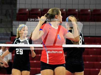 Thumbnail 3 in Louisburg vs. Community School of Davidson (NCHSAA 1A Final) photogallery.