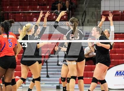 Thumbnail 2 in Louisburg vs. Community School of Davidson (NCHSAA 1A Final) photogallery.