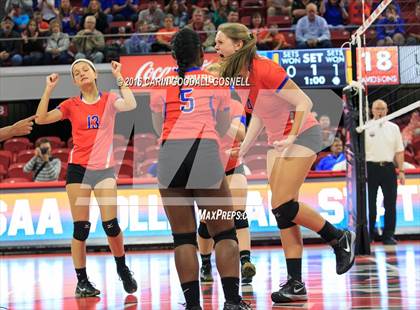 Thumbnail 1 in Louisburg vs. Community School of Davidson (NCHSAA 1A Final) photogallery.