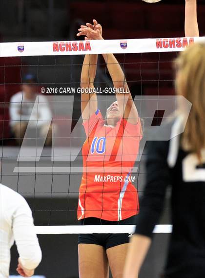 Thumbnail 2 in Louisburg vs. Community School of Davidson (NCHSAA 1A Final) photogallery.