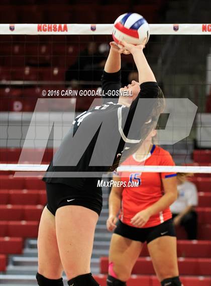 Thumbnail 2 in Louisburg vs. Community School of Davidson (NCHSAA 1A Final) photogallery.