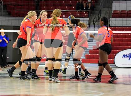 Thumbnail 3 in Louisburg vs. Community School of Davidson (NCHSAA 1A Final) photogallery.