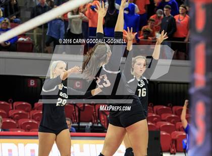 Thumbnail 3 in Louisburg vs. Community School of Davidson (NCHSAA 1A Final) photogallery.