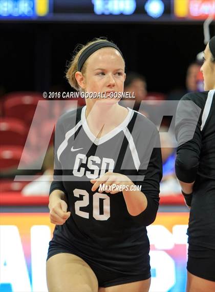 Thumbnail 3 in Louisburg vs. Community School of Davidson (NCHSAA 1A Final) photogallery.