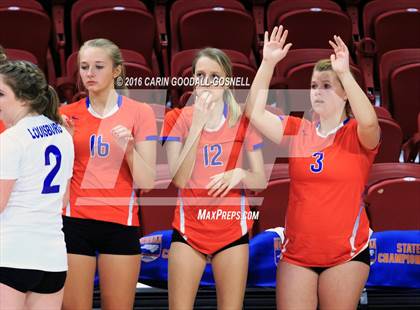 Thumbnail 3 in Louisburg vs. Community School of Davidson (NCHSAA 1A Final) photogallery.