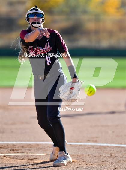 Thumbnail 3 in Chatfield vs. Grand Junction Central  (CHSAA 5A State - 1st Round) photogallery.