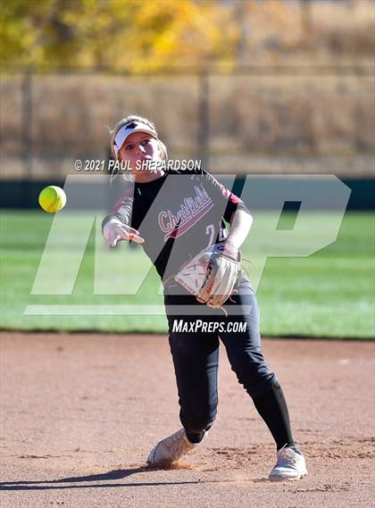 Thumbnail 3 in Chatfield vs. Grand Junction Central  (CHSAA 5A State - 1st Round) photogallery.