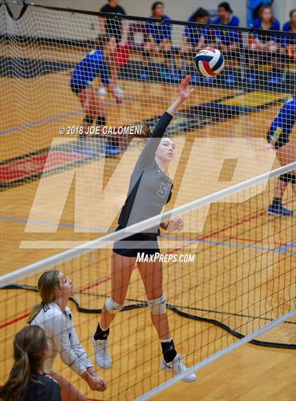 Thumbnail 1 in Rowe [Nikki] vs Boerne-Champion (NEISD Volleyball Tournament) photogallery.