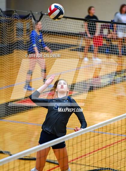 Thumbnail 2 in Rowe [Nikki] vs Boerne-Champion (NEISD Volleyball Tournament) photogallery.