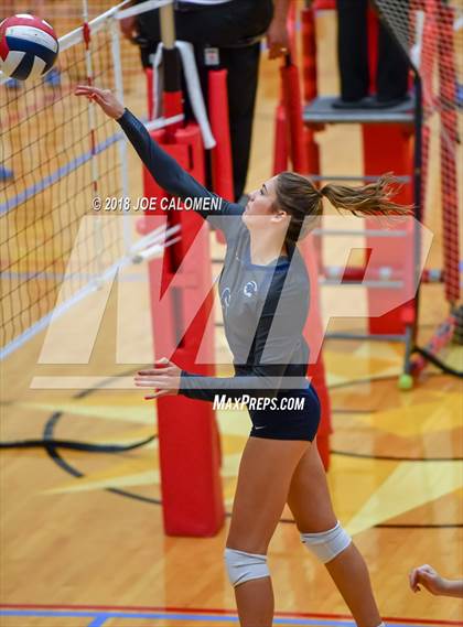 Thumbnail 3 in Rowe [Nikki] vs Boerne-Champion (NEISD Volleyball Tournament) photogallery.