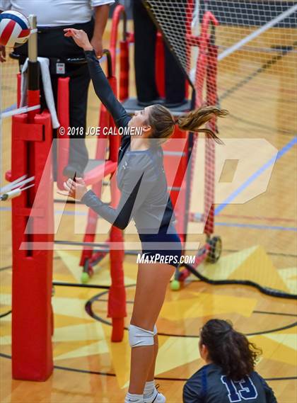 Thumbnail 1 in Rowe [Nikki] vs Boerne-Champion (NEISD Volleyball Tournament) photogallery.