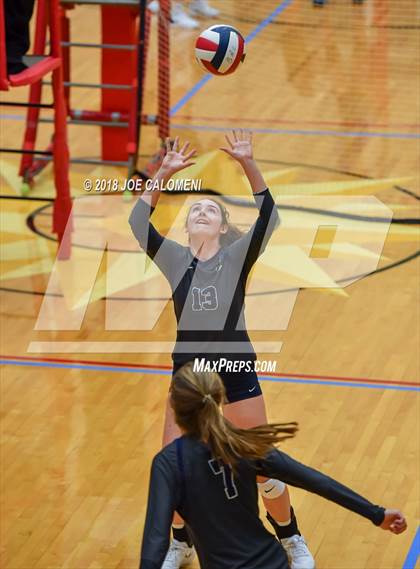 Thumbnail 3 in Rowe [Nikki] vs Boerne-Champion (NEISD Volleyball Tournament) photogallery.