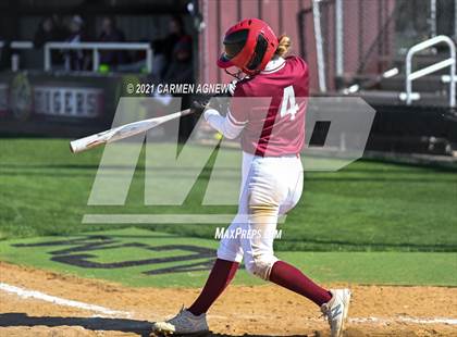 Thumbnail 1 in Cypress Woods vs Lake Belton (NFCA Texas High School Leadoff Classic Tournament) photogallery.
