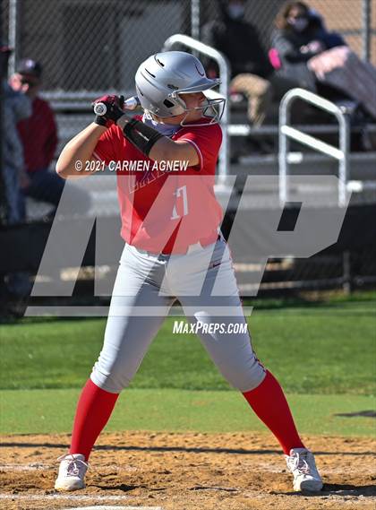 Thumbnail 1 in Cypress Woods vs Lake Belton (NFCA Texas High School Leadoff Classic Tournament) photogallery.