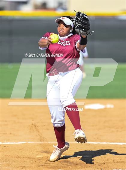 Thumbnail 3 in Cypress Woods vs Lake Belton (NFCA Texas High School Leadoff Classic Tournament) photogallery.