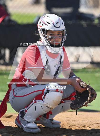 Thumbnail 3 in Cypress Woods vs Lake Belton (NFCA Texas High School Leadoff Classic Tournament) photogallery.