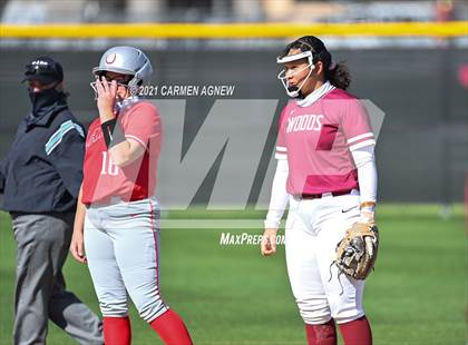 Thumbnail 3 in Cypress Woods vs Lake Belton (NFCA Texas High School Leadoff Classic Tournament) photogallery.