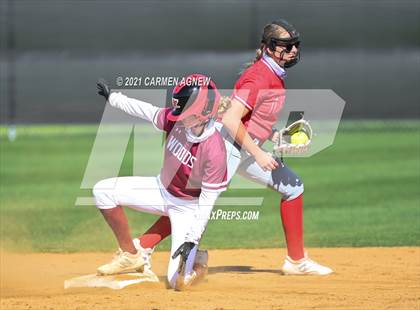 Thumbnail 2 in Cypress Woods vs Lake Belton (NFCA Texas High School Leadoff Classic Tournament) photogallery.