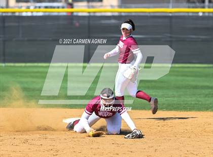 Thumbnail 1 in Cypress Woods vs Lake Belton (NFCA Texas High School Leadoff Classic Tournament) photogallery.