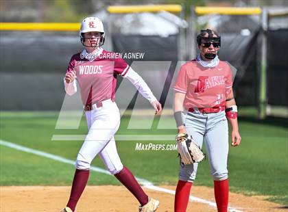 Thumbnail 3 in Cypress Woods vs Lake Belton (NFCA Texas High School Leadoff Classic Tournament) photogallery.