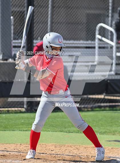 Thumbnail 1 in Cypress Woods vs Lake Belton (NFCA Texas High School Leadoff Classic Tournament) photogallery.