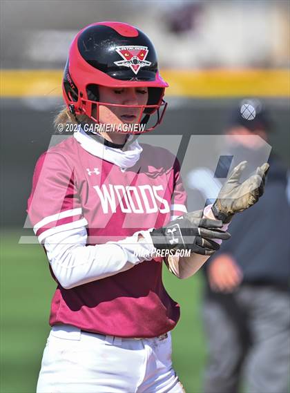 Thumbnail 1 in Cypress Woods vs Lake Belton (NFCA Texas High School Leadoff Classic Tournament) photogallery.