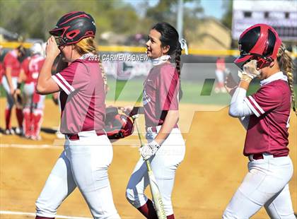 Thumbnail 3 in Cypress Woods vs Lake Belton (NFCA Texas High School Leadoff Classic Tournament) photogallery.