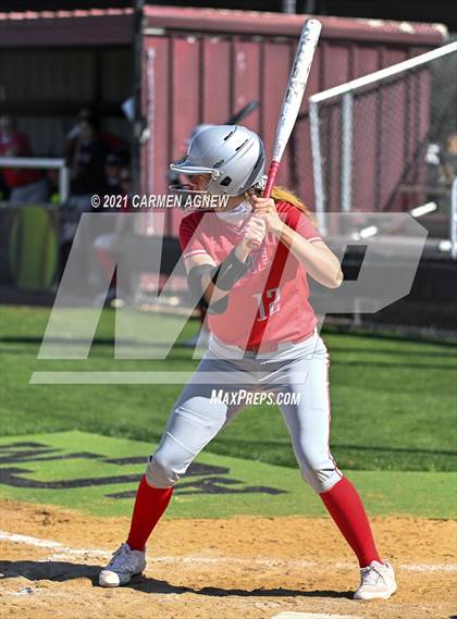 Thumbnail 1 in Cypress Woods vs Lake Belton (NFCA Texas High School Leadoff Classic Tournament) photogallery.